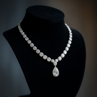 High-end diamond necklace
